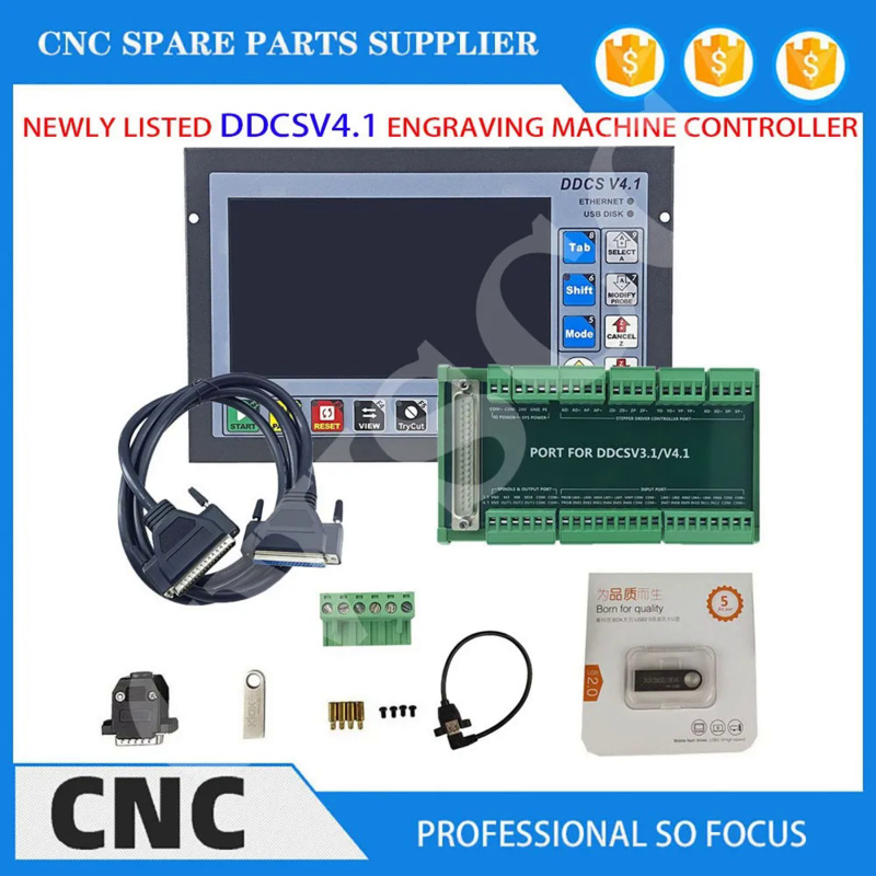 أحدث ترقية لـ DDCSV3.1، وحدة ت - مراجعة Ddcs V4.1 4 Axis Cnc Offline Controller وسعره